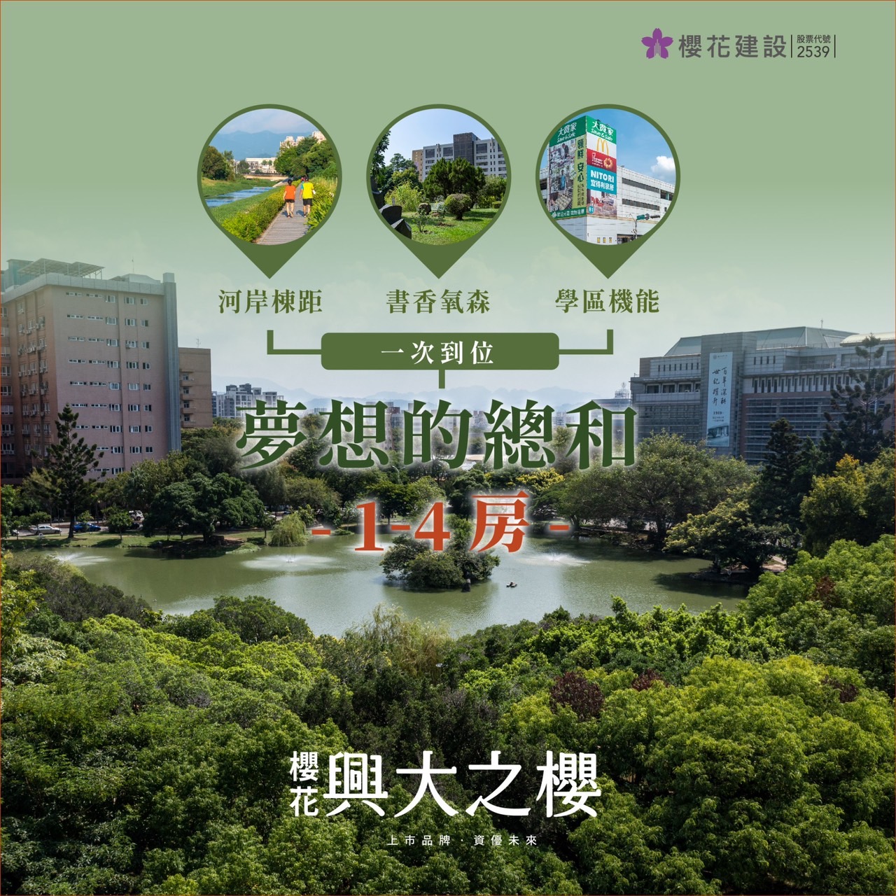 【興大之櫻】幸福，不在房子有多大，而是回家的笑容有多甜－好宅Go｜購好宅