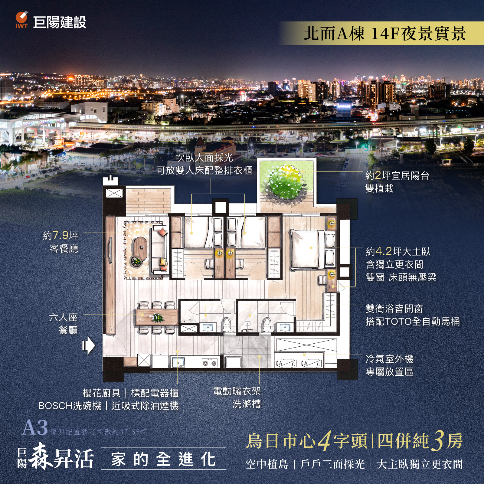 這樣的夜，獨寵限定！返家潛入【巨陽森昇活】寧靜月光海－好宅Go｜購好宅