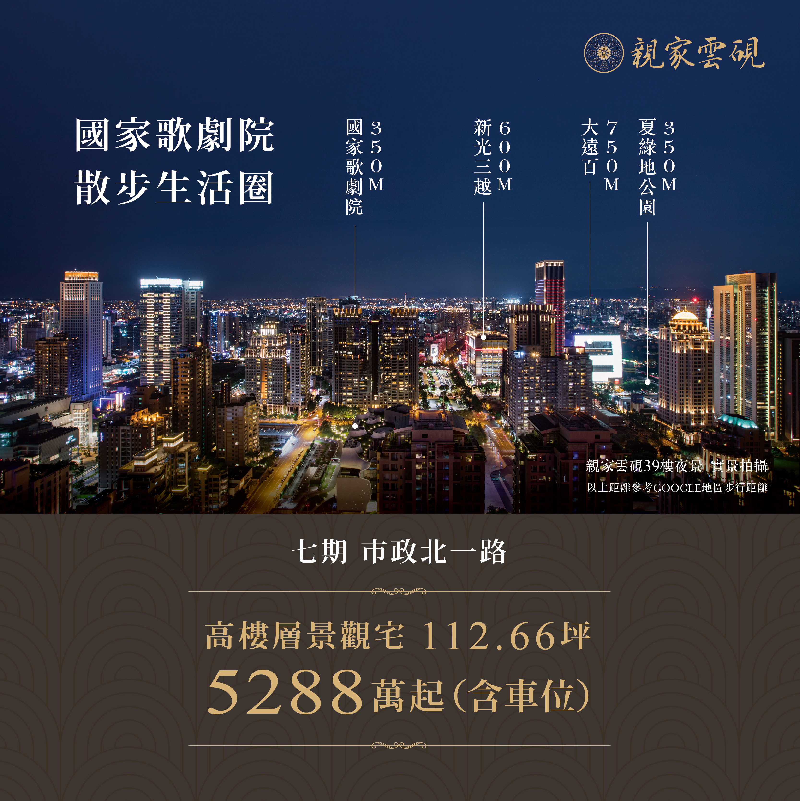 高樓層景觀宅 5288萬起(含車位)－好宅Go｜購好宅